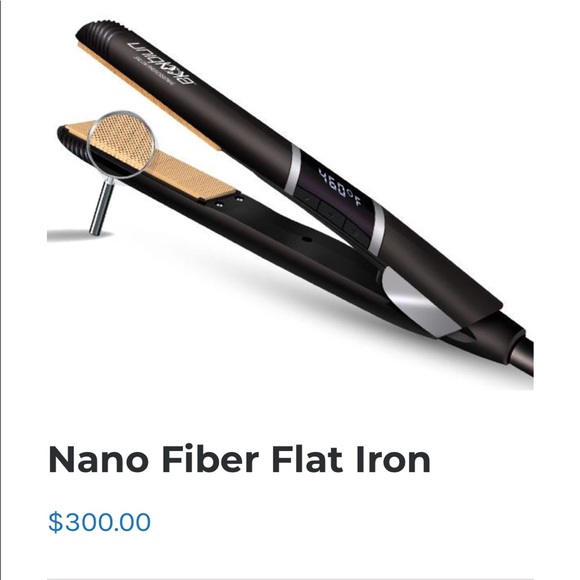 Uniqkka Accessories - Uniqkka 1″ Nano Fiber Flat Iron